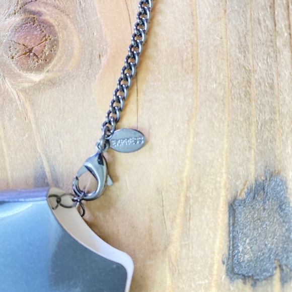 Express Bib Necklace Blues Greens Black - Picture 4 of 5